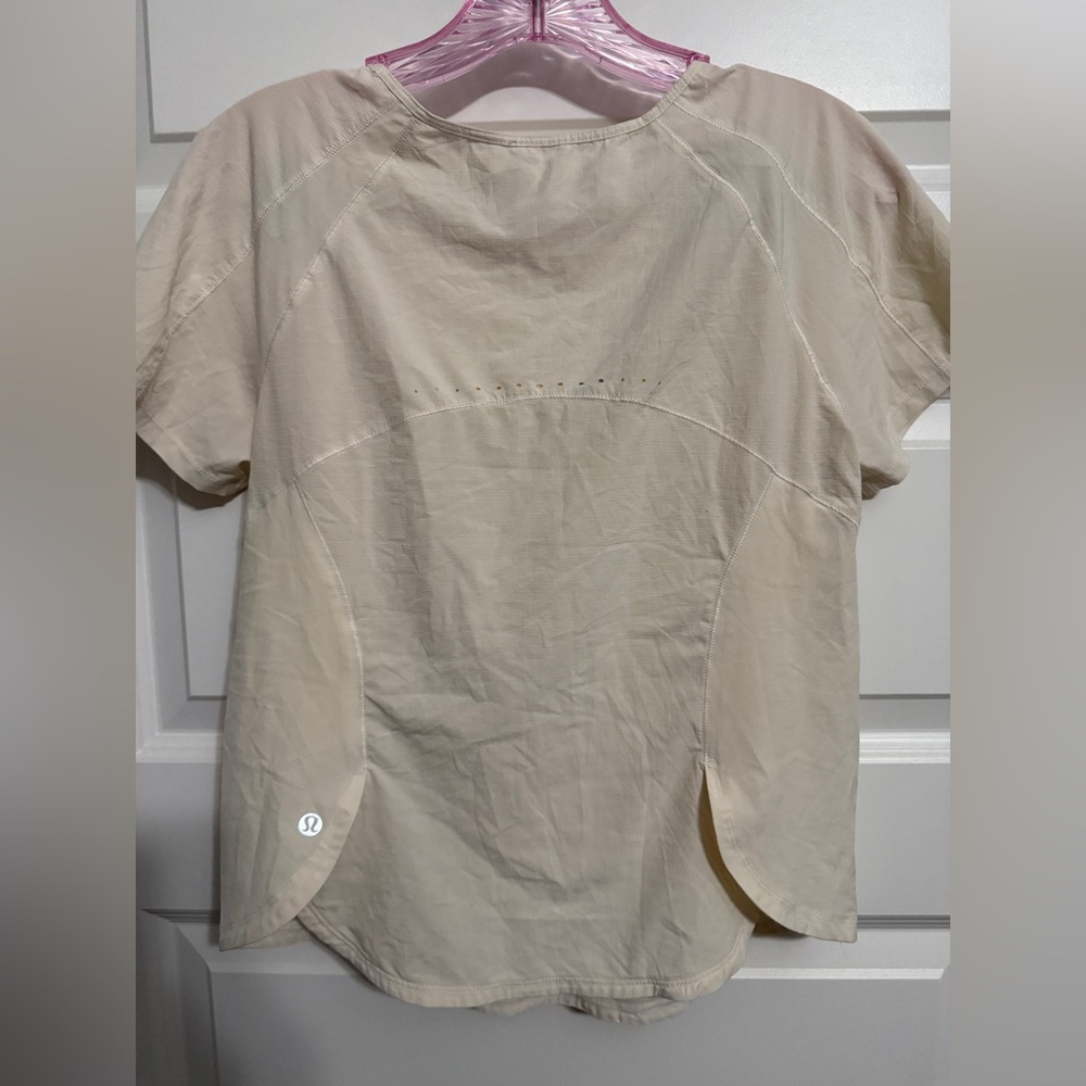 Women's Lululemon Running Top - Cream